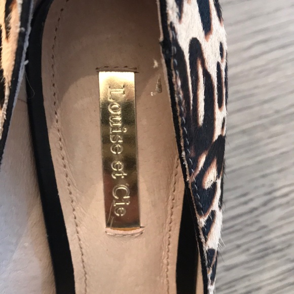 Leopard print block heel shoe - Picture 2 of 3